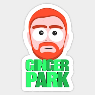 Ginger Park - If Comedian Andrew Santino Was a South Park Character Sticker